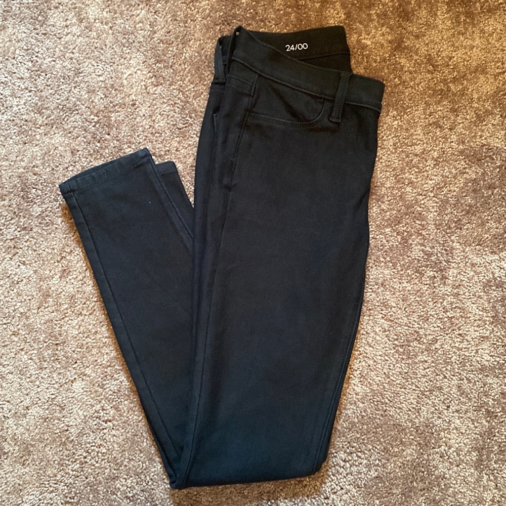 Loft black skinny jeans - 00 - EUC - Picture 1 of 9
